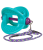 BIZZY Ball uchwyt do lizawki AQUA