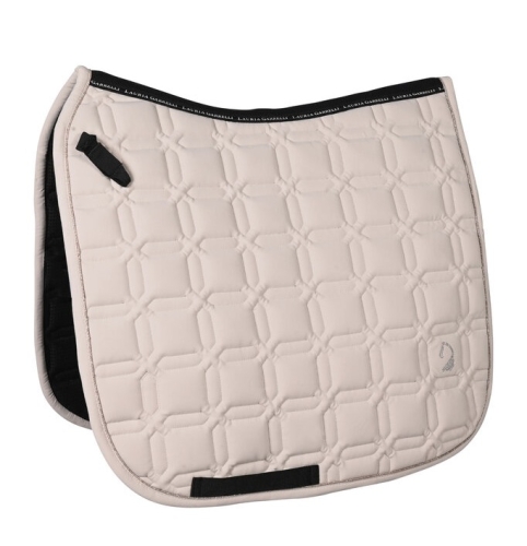 Czaprak dla konia HKM Limone Elegant w kolorze beżowo-szarym