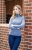 Bluzka jeździecka zimowa damska HKM Supersoft II w kolorze deep blue