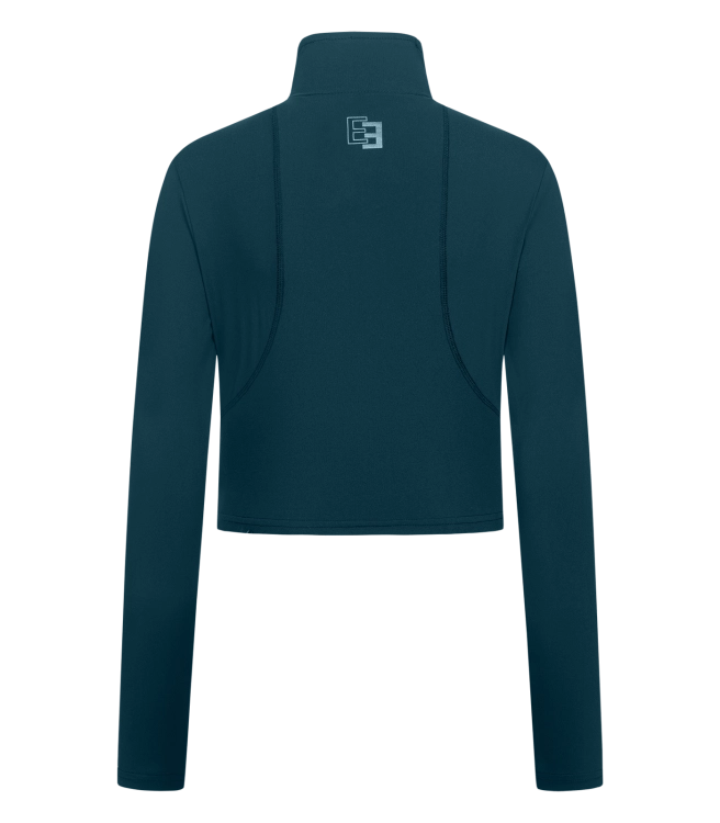 Koszulka jeździecka ELT Junior Alina w kolorze petrol blue