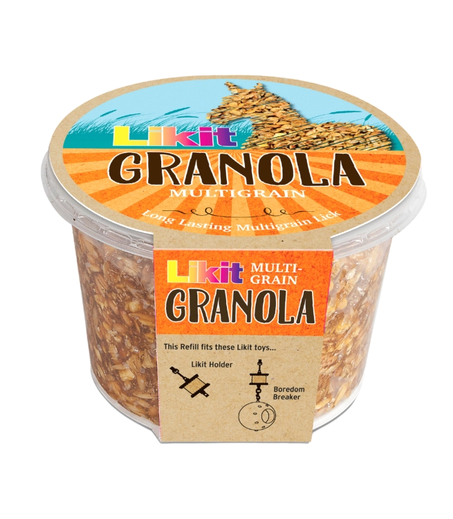 Lizawka dla konia LikIt Granola Original 550g