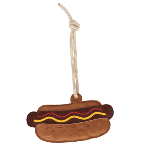 Zabawka dla konia do boksu QHP Snack Hotdog