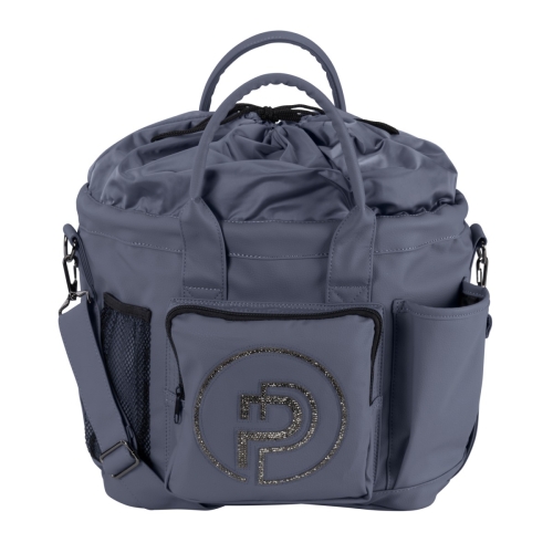 Torba jeździecka Eskadron Platinum Leather w kolorze slate blue