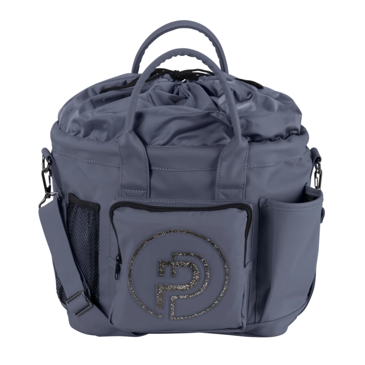 Torba jeździecka Eskadron Platinum Leather w kolorze slate blue