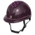 Kask jeździecki z szerokim daszkiem Fair Play Quantinum W-V Spotlight Shiny w kolorze jagodowym