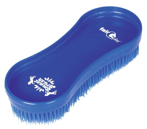 Szczotka dla konia Fair Play Smart Brush w kolorze niebieskim