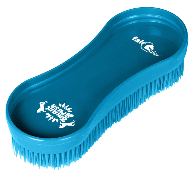 Szczotka dla konia Fair Play Smart Brush w kolorze turkusowym