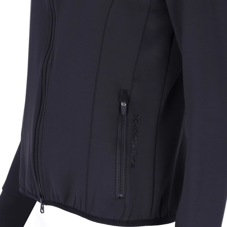 Bluza jeździecka z kieszeniami zapinanymi na zamek Schockemöhle Pines w kolorze czarnym