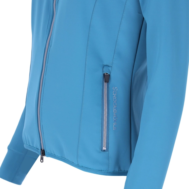 Bluza jeździecka z kieszeniami zapinanymi na zamek Schockemöhle Pines w kolorze colonial blue