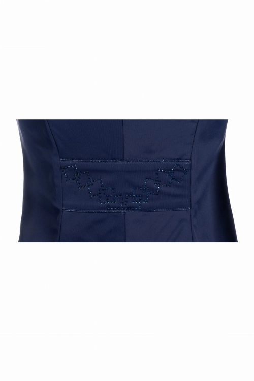 Frak konkursowy jeździecki z kryształkami HKM Aurora w kolorze granatowym