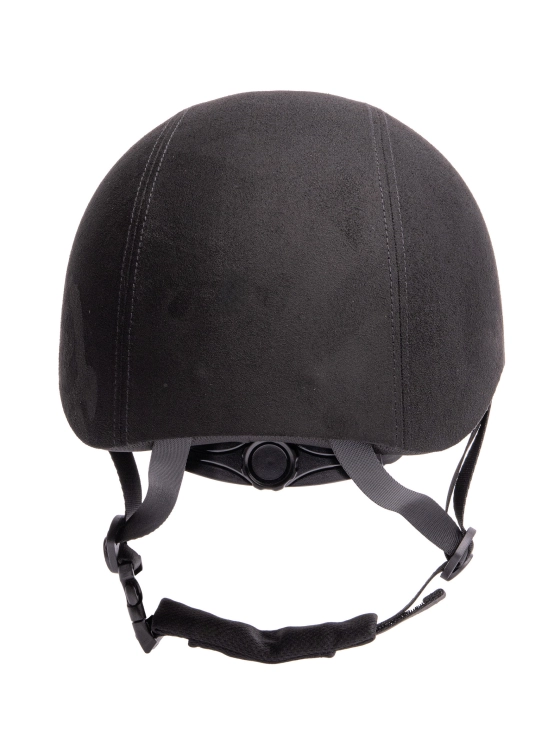 Kask jeździecki z regulacją Harry's Horse Pro F2 Micro Suede w kolorze czarnym