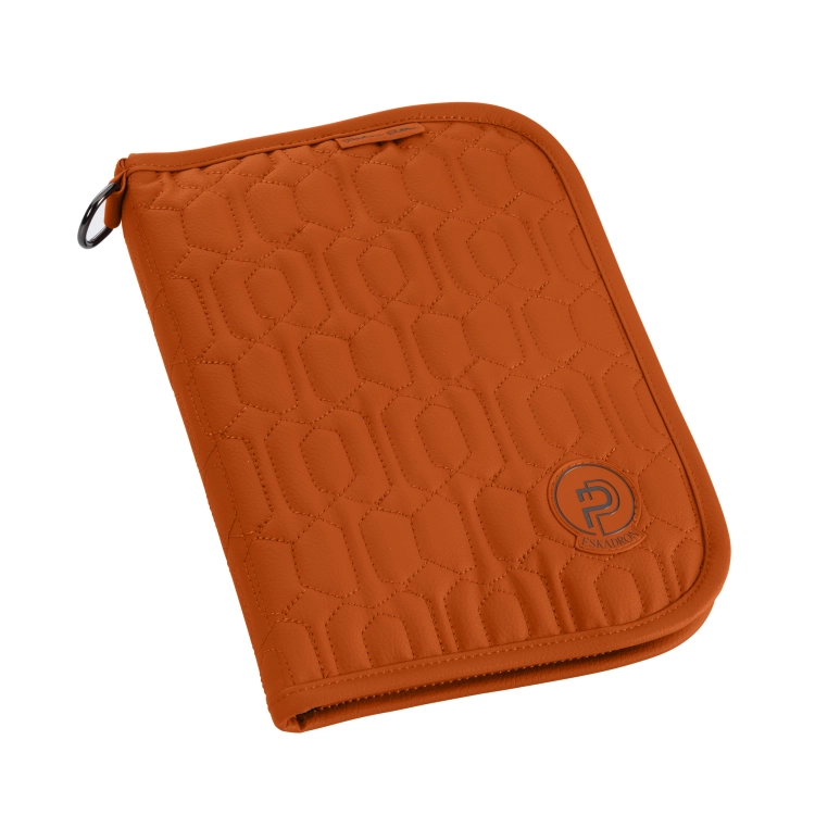 Teczka na paszport konia Eskadron Platinum w kolorze amber