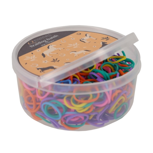 Gumki do grzywy w pudełku 50g QHP wielokolorowe