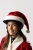 Czapka na kask świąteczna Horze Christmas w kolorze red