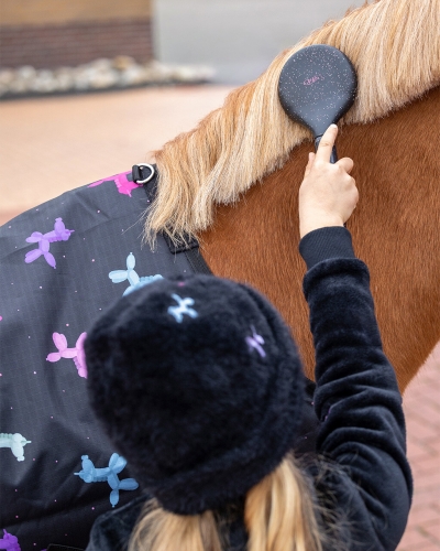 Zestaw szczotek dla konia QHP Isalyn Unicorn Dream