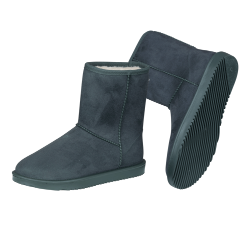 Buty stajenne ocieplane ELT Rainless Velours w kolorze dark olive