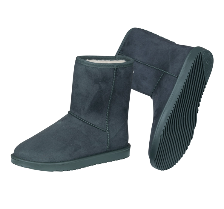 Buty stajenne ocieplane ELT Rainless Velours w kolorze dark olive