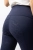 Legginsy jeździeckie z pełnymlejem silikonowym Horze Gillian w kolorze overture navy