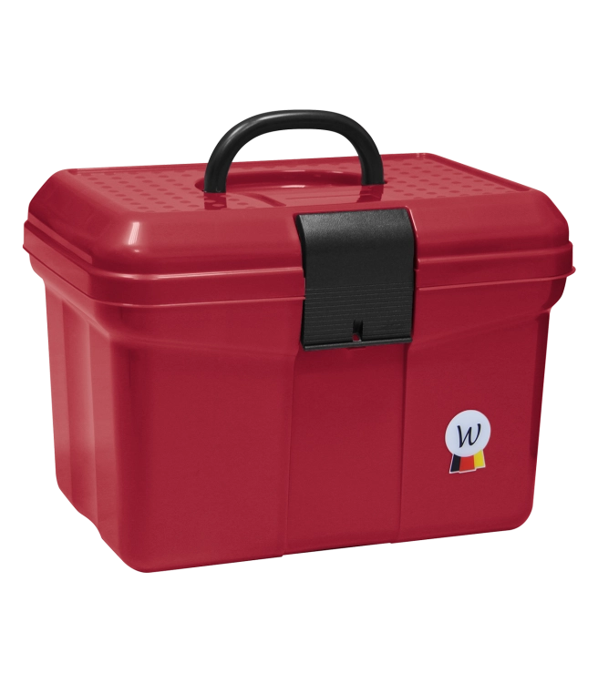 Skrzynka na szczotki dla konia Waldhausen Eco w kolorze cherry red
