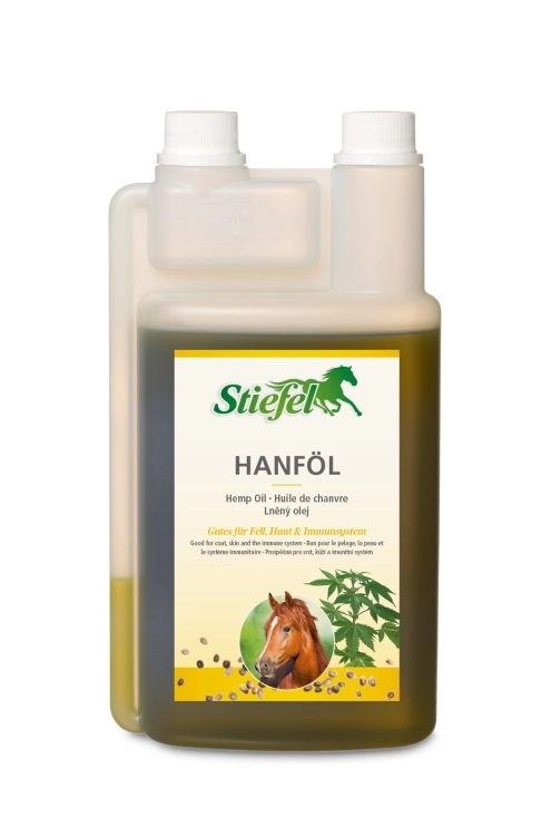 Olej konopny dla koni Stiefel Hanfol 1000ml