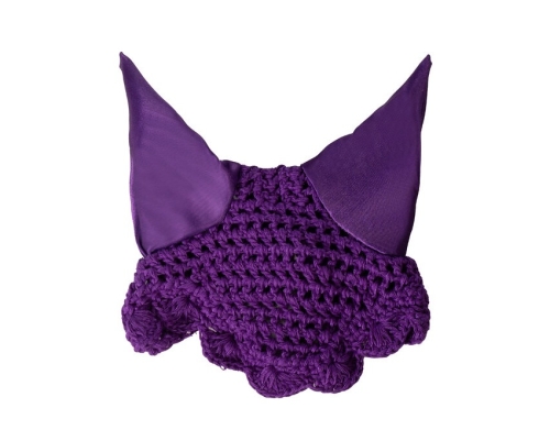 HKM nauszniki HOBBY HORSE dark lilac