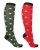 Podkolanówki jeździeckie świąteczne QHP Christmas Elf/Rudolf w dwupaku