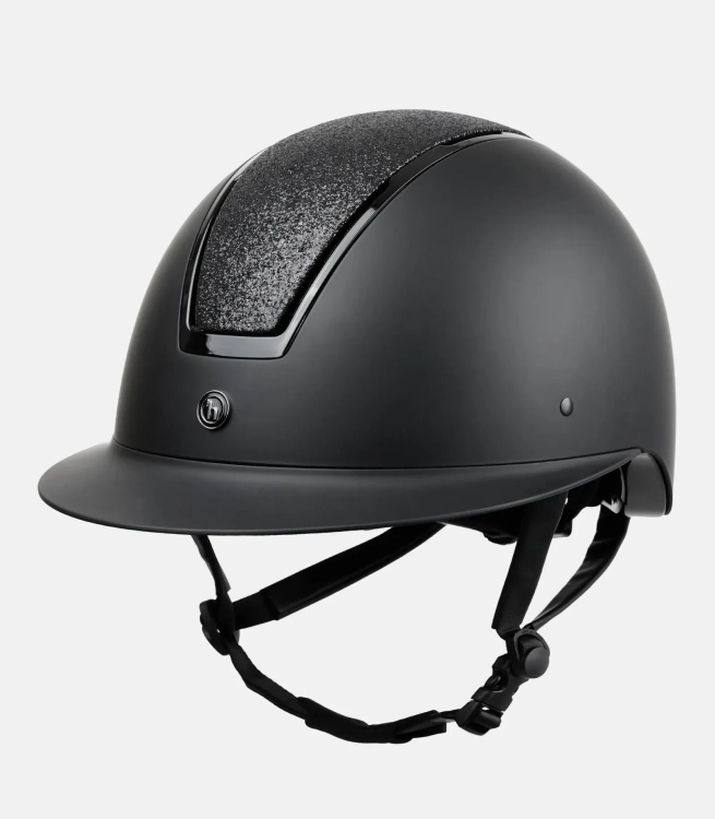 Kask jeździecki Horze Aurora w kolorze czarnym