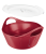 Miska dla konia Waldhausen Flexibowl 10L w kolorze cherry red