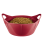 Elastyczna miska dla konia Waldhausen Flexibowl 10L w kolorze cherry red