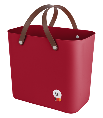 Pojemnik do stajni Waldhausen Eco Multibag 25L w kolorze cherry red