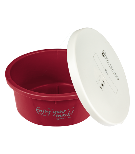 Miska z przykrywką 2L Waldhausen w kolorze cherry red
