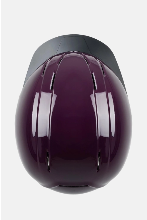 Kask do jazdy konnej Horze Guardian Gloss ERT w kolorze berry