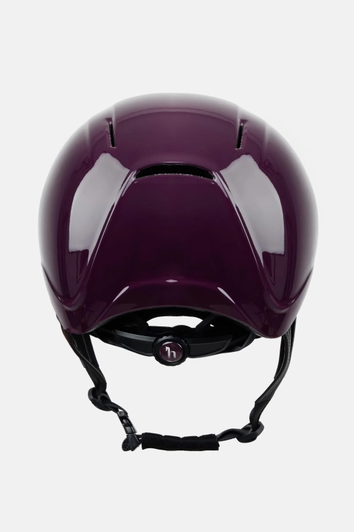 Kask jeździecki z regulacją Horze Guardian Gloss ERT w kolorze berry