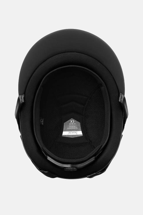 Kask jeździecki z miękką wyściółką Horze Arix II Sport w kolorze black