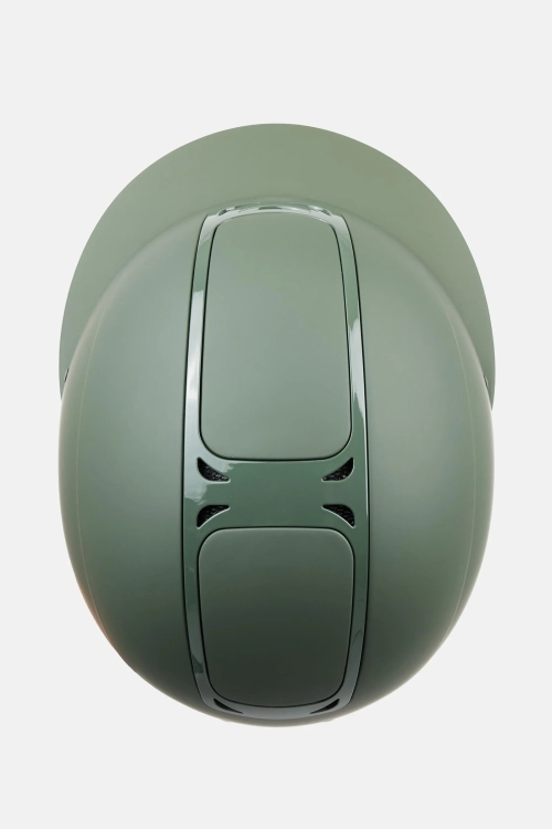 Kask do jazdy konnej Horze Arix II Sport w kolorze balsam green