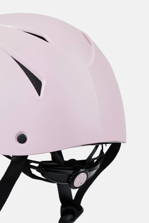 Kask jeździecki z pokrętłem do regulacji Horze Nova w kolorze ballerina