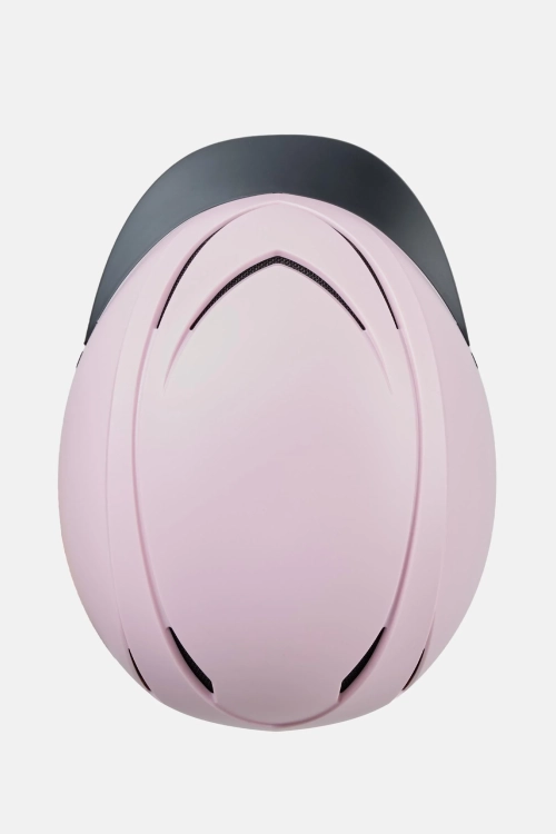 Kask jeździecki z wąskim daszkiem Horze Nova w kolorze ballerina