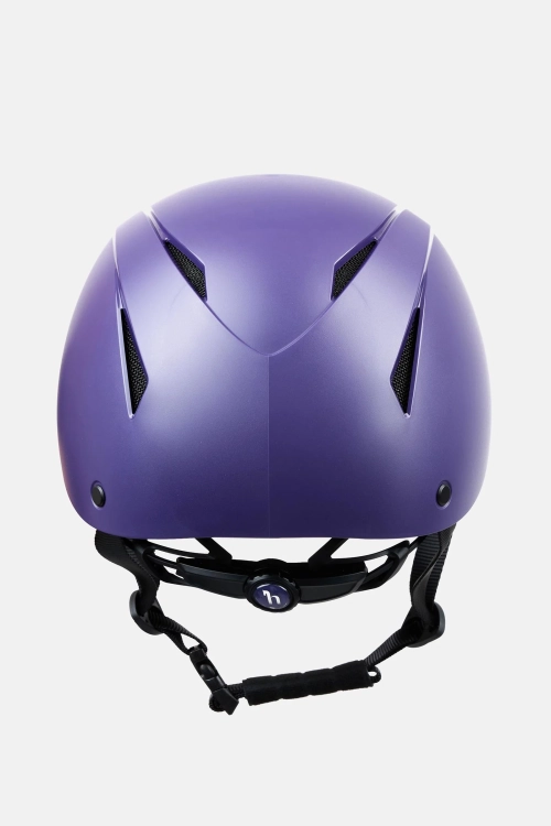 Kask jeździecki z regulacją Horze Nova w kolorze purple velvet