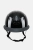 Kask jeździecki z szerokim daszkiem Horze Aero Gloss w kolorze black/black