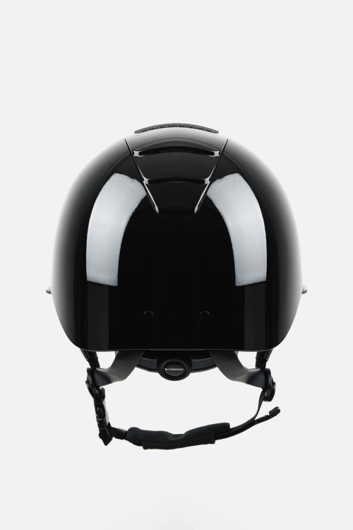 Kask jeździecki z pokrętłem do regulacji B Vertigo Zenith Crystal Gloss w kolorze black/black