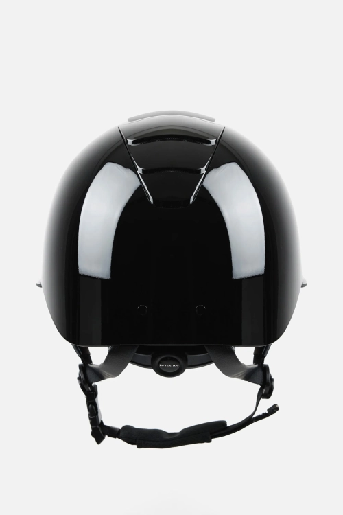 Kask jeździecki z pokrętłem do regulacji B Vertigo Zenith Gloss w kolorze black/black