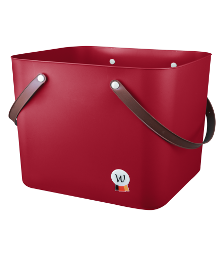 Pojemnik do stajni Waldhausen Eco Multibag 40L w kolorze cherry red