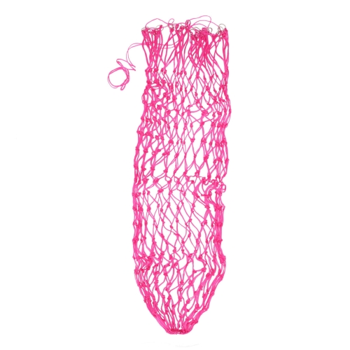 Siatka na siano dla konia QHP duża z małymi oczkami w kolorze pink