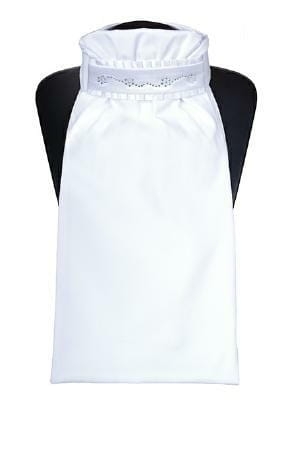 FAIR PLAY Plastron HARMONY Białe kryształki