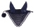 Nauszniki dla konia QHP Color w kolorze navy