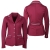 Frak jeździecki damski QHP Coco w kolorze salsa red