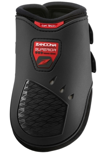 Ochraniacze dla konia na tylne nogi Zandona Superior Air w kolorze czarnym