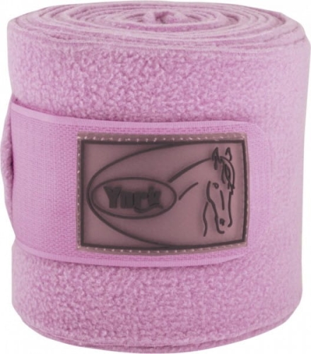 Owijki polarowe York w kolorze lawendowym