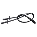 Wodze parciane Harry's Horse Grip w kolorze czarnym