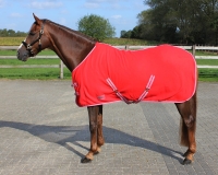 QHP derka polarowa COLOR bright red